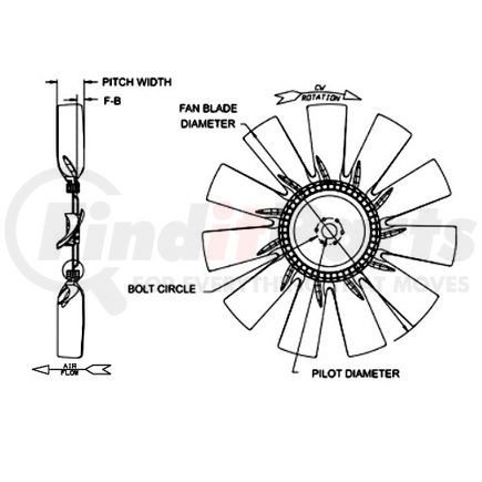 996750252 by HORTON - Engine Cooling Fan