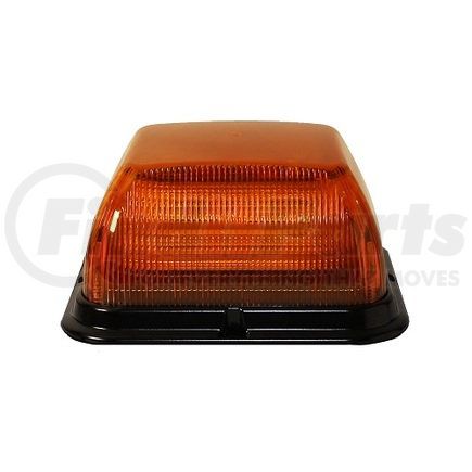 EB7185AAA-T13 by ECCO - EB7185 Series LED Beacon Light - Amber, Dual Color, 4 Bolt Mount