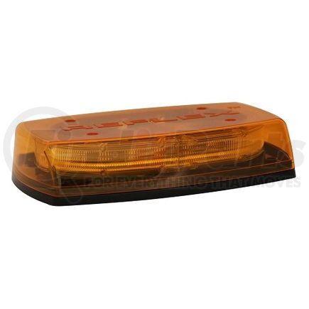 5545A by ECCO - 5545 Series Reflex Microbar Beacon Light - 11 Inch, 4 Bolt Mount, Amber