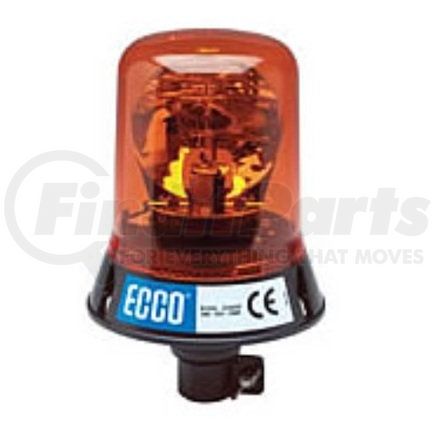 5850A by ECCO - 5800 Series Rotator Beacon Light - Amber Lens, Pole Mount, 12 Volt
