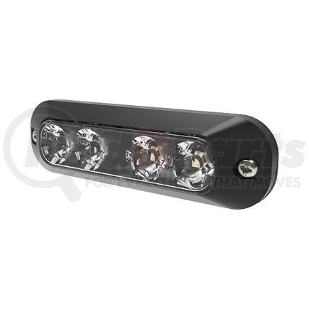 ED3704A by ECCO - Ed3700 Series Strobe Light - 4 LED, 4.7 Inch, Surface Mount, Amber