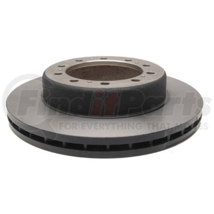 E-11125 by EUCLID - Disc Brake Rotor - 15.38 in. Outside Diameter, Hat Shaped Rotor