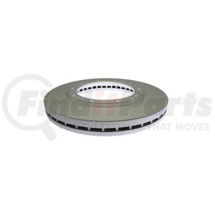 E-14738 by EUCLID - Disc Brake Rotor - 15.38 in. Outside Diameter, Hat Shaped Rotor