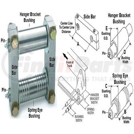 994610 by HORTON - BUSHING KIT F40B0303A