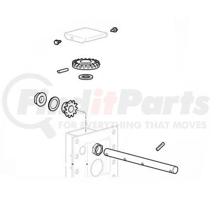 RK-11442 by SAF-HOLLAND - Bevel and Pinion Gear Kit