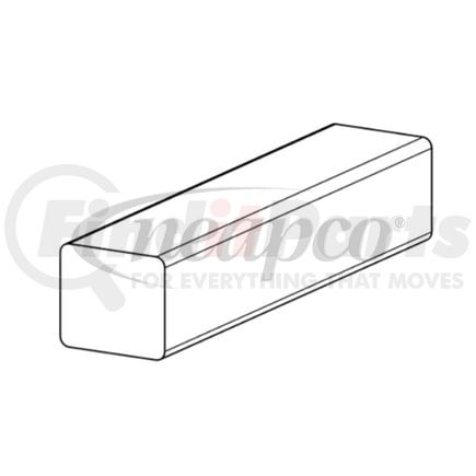 73-1001 by NEAPCO - Power Take Off Solid Shaft - Rectangular