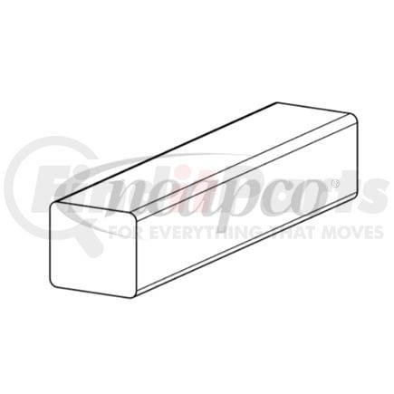 73-0750 by NEAPCO - Power Take Off Solid Shaft - Rectangular