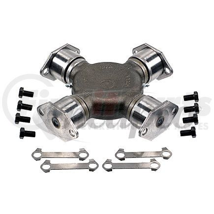 6-0281 by NEAPCO - Universal Joint - 7.547 in. Lock-up, 1.937 in. Bearing Cap Dia., 2 Lube Fittings, 1810 Series