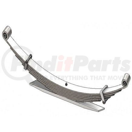 22-709 by DAYTON PARTS - Leaf Spring - Assembly, Rear, 8 Leaves, 3,000 lbs. Capacity for Chevy/GMC G-Series Van