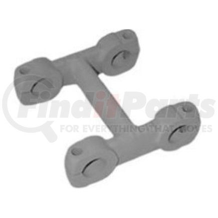 330-106 by DAYTON PARTS - Leaf Spring Shackle - Cast, 1" Pin, 3-3/4" C to C, 3/8" Lock Bolt