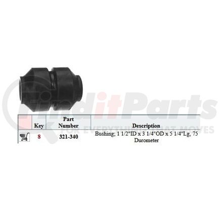 321-340 by DAYTON PARTS - Bushing