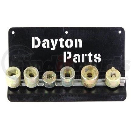 334-1928 by DAYTON PARTS - Spring Pin Tool Set - 6 Piece Set for International/Peterbilt/Kenworth/Volvo/Mack Suspensions