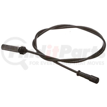 K153775 by BENDIX - ABS Wheel Speed Sensor - WS-24, DIN 2-Pin Barrel Sealed Connector, Straight