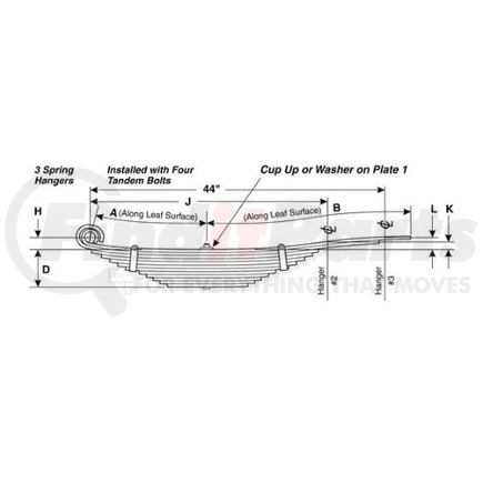 50-299HD by DAYTON PARTS - SPRING