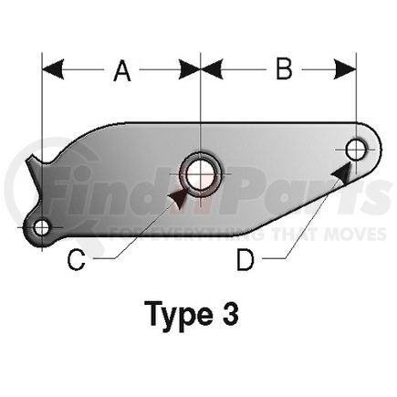 E-101 by DAYTON PARTS - EQUAL UTL TRA (541-0) 5/8