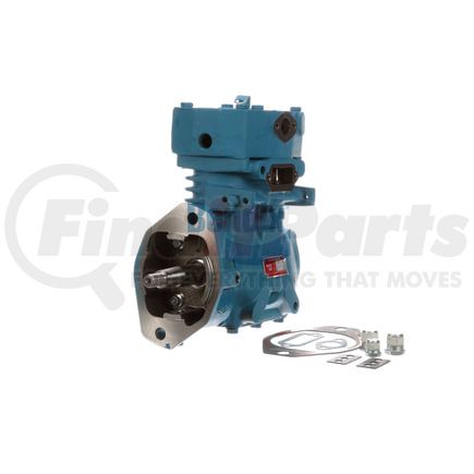 108270 by BENDIX - Tu-Flo® 501 Air Brake Compressor - Remanufactured, Flange Mount, Engine Driven, Air Cooling, Without Clutch