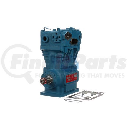 K096414 by BENDIX - Tu-Flo® 550 Air Brake Compressor - Remanufactured, Base Mount, Engine Driven, Water Cooling