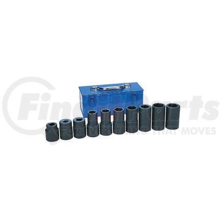 9263 by GREY PNEUMATIC - #5 SPLINE SAE/MET DP IMP SET