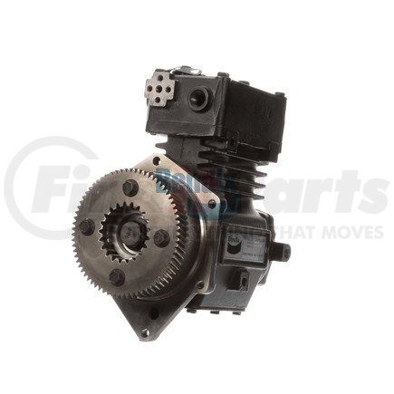 800395 by BENDIX - Tu-Flo® 550 Air Brake Compressor - New, Flange Mount, Gear Driven, Water Cooling