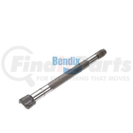 17-404 by BENDIX - Air Brake Camshaft - Right Hand, Clockwise Rotation, For Spicer® High Rise Brakes, 18 in. Length