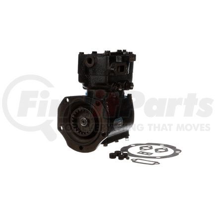 EL13050X by BENDIX - Midland Air Brake Compressor - Remanufactured, 4-Hole Flange Mount, Gear Driven, Water Cooling