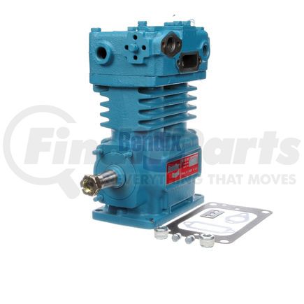 108066 by BENDIX - Tu-Flo® 550 Air Brake Compressor - Remanufactured, Base Mount, Engine Driven, Water Cooling