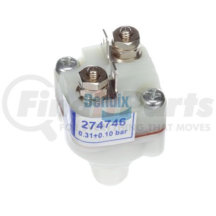 274746N by BENDIX - Stop Lamp Switch - 1/4" NPT, Plastic Body, 10A (12V), 5A (24V), -40°F to 200°F