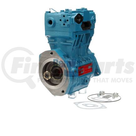 5019321 by BENDIX - Tu-Flo® 550 Air Brake Compressor - Remanufactured, Flange Mount, Engine Driven, Water Cooling, For Caterpillar Applications