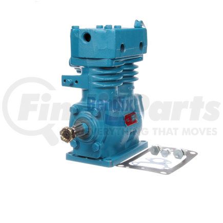 286527 by BENDIX - Tu-Flo® 501 Air Brake Compressor - Remanufactured, Base Mount, Engine Driven, Air Cooling