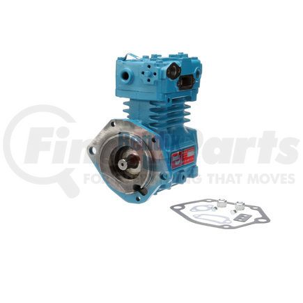 109251 by BENDIX - Tu-Flo® 550 Air Brake Compressor - Remanufactured, Flange Mount, Engine Driven, Water Cooling