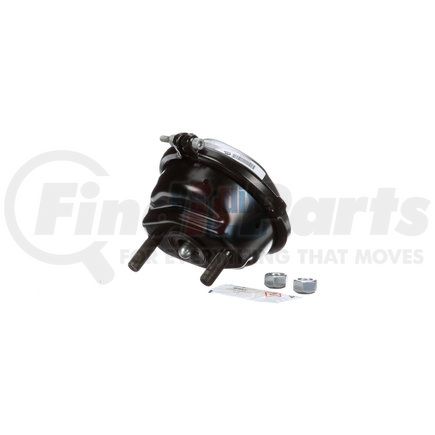 K060016 by BENDIX - Air Brake Chamber - T18, M16 x 1.5-6g Stud, 15mm Push Rod Length, 45° Clamp Angle