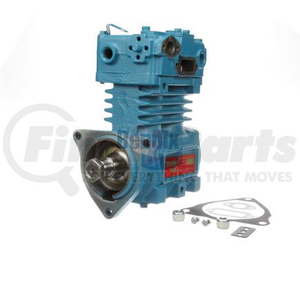 107869 by BENDIX - Tu-Flo® 750 Air Brake Compressor - Remanufactured, Flange Mount, Engine Driven, Water Cooling, For Mack "Foxhead" Applications