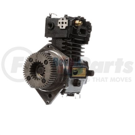 K024794 by BENDIX - Tu-Flo® 750 Air Brake Compressor - New, Flange Mount, Gear Driven, Water Cooling