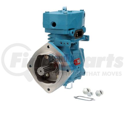 102742 by BENDIX - Tu-Flo® 501 Air Brake Compressor - Remanufactured, Flange Mount, Engine Driven, Air Cooling