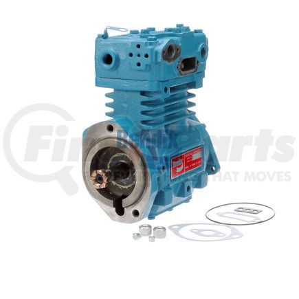 5012663 by BENDIX - Tu-Flo® 550 Air Brake Compressor - Remanufactured, Flange Mount, Engine Driven, Water Cooling, For Caterpillar Applications