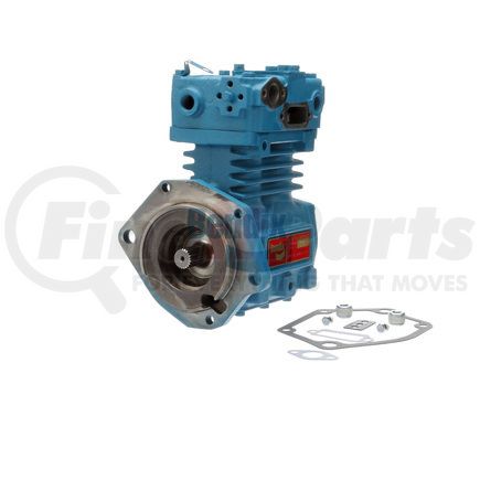 109287 by BENDIX - Tu-Flo® 750 Air Brake Compressor - Remanufactured, Flange Mount, Engine Driven, Water Cooling