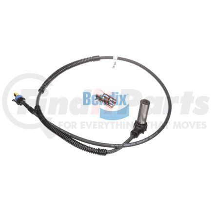 801558 by BENDIX - ABS Wheel Speed Sensor - DT Connector, 90 Degree, 40 in. Length Lead