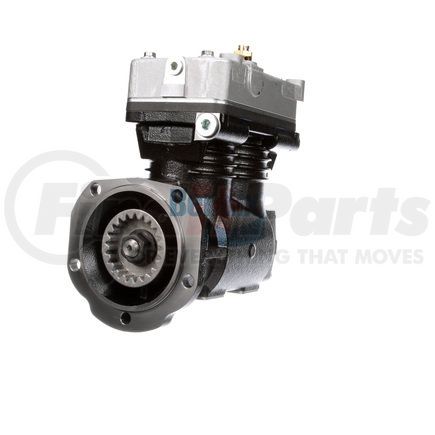 800595 by BENDIX - DuraFlo 596™ Air Brake Compressor - New, Engine Driven, Air Cooling, 3.465 in. Bore Diameter