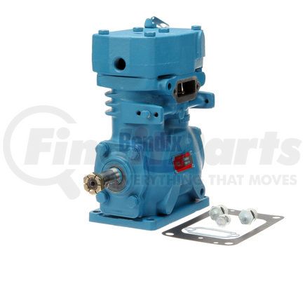 286528 by BENDIX - Tu-Flo® 501 Air Brake Compressor - Remanufactured, Base Mount, Engine Driven, Air Cooling