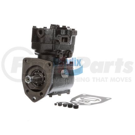 EL13200X by BENDIX - Midland Air Brake Compressor - Remanufactured, 3-Hole Flange Mount, Gear Driven, Water Cooling