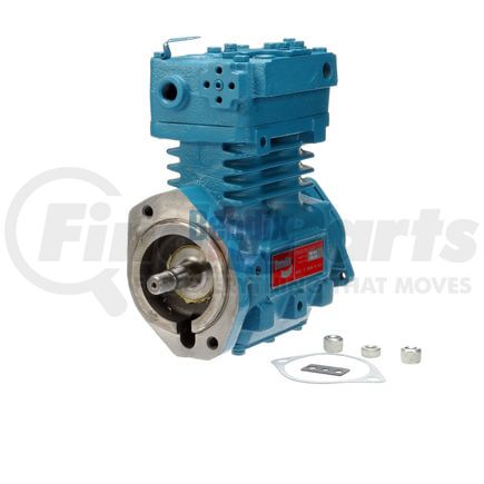 5011016 by BENDIX - Tu-Flo® 550 Air Brake Compressor - Remanufactured, Flange Mount, Engine Driven, Water Cooling, For Caterpillar Applications