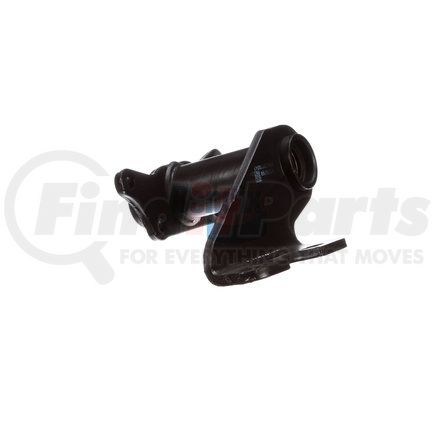 K121576N by BENDIX - Air Brake Camshaft Bracket - Scalloped Arm Style, 90° Counter Clock Wise Angle