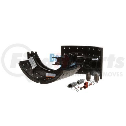 K097974 by BENDIX - Drum Brake Shoe and Lining Kit - Includes Lining and Hardware (BW)