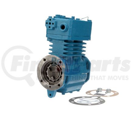 107506 by BENDIX - Tu-Flo® 550 Air Brake Compressor - Remanufactured, Flange Mount, Engine Driven, Water Cooling, For Cummins Engine