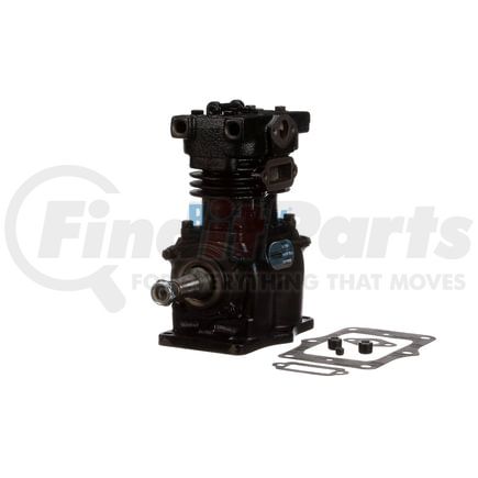 KN7170X by BENDIX - Midland Air Brake Compressor - Remanufactured, Base Mount, Belt Driven, Air/Water Cooling