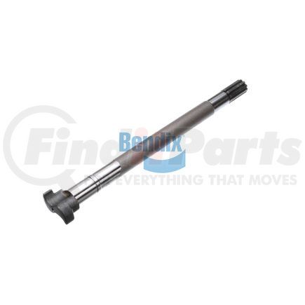 17-977 by BENDIX - Air Brake Camshaft - Left Hand, Counterclockwise Rotation, For Spicer® High Rise Brakes, 21-1/4 in. Length