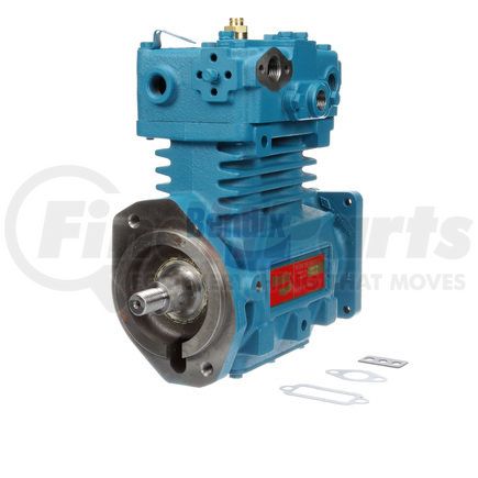 5009770 by BENDIX - Tu-Flo® 750 Air Brake Compressor - Remanufactured, Flange Mount, Engine Driven, Water Cooling, For Caterpillar Applications