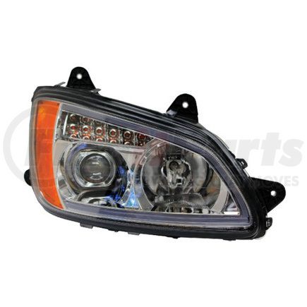 564.59050KC by AUTOMANN - Headlight - RH, LED, with Light Bar, fits Kenworth