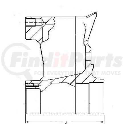 TX230K by GUNITE - Trailer 5 Spoke Wheel Sub-Assy - SAE P Axle (Gunite)