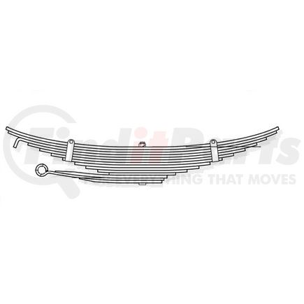 46-1415 by DAYTON PARTS - Leaf Spring